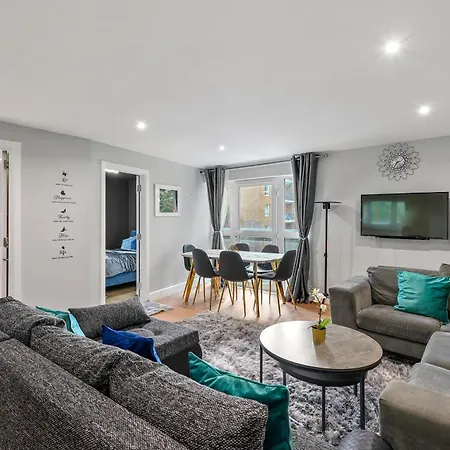 Elegant 3Br 2Bath Flat In Canary Wharf - O2 -Excel Лондон Экстерьер фото