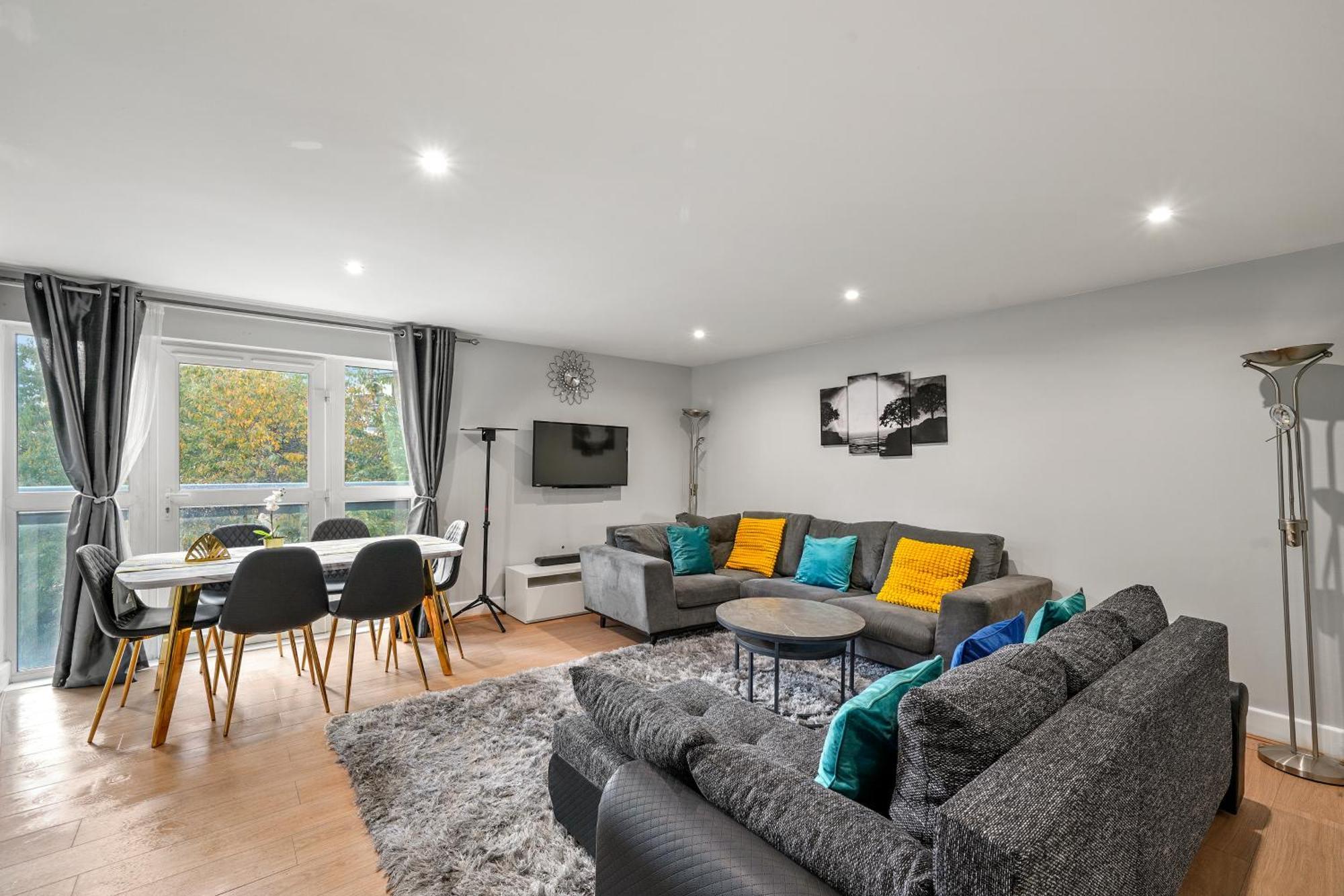 Elegant 3br 2bath Flat In Canary Wharf - O2 -excel Апартаменты *